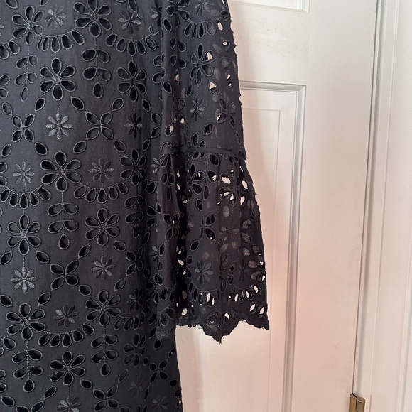 J Crew Black Cut Lace Sheath Dress - Picture 3 of 6